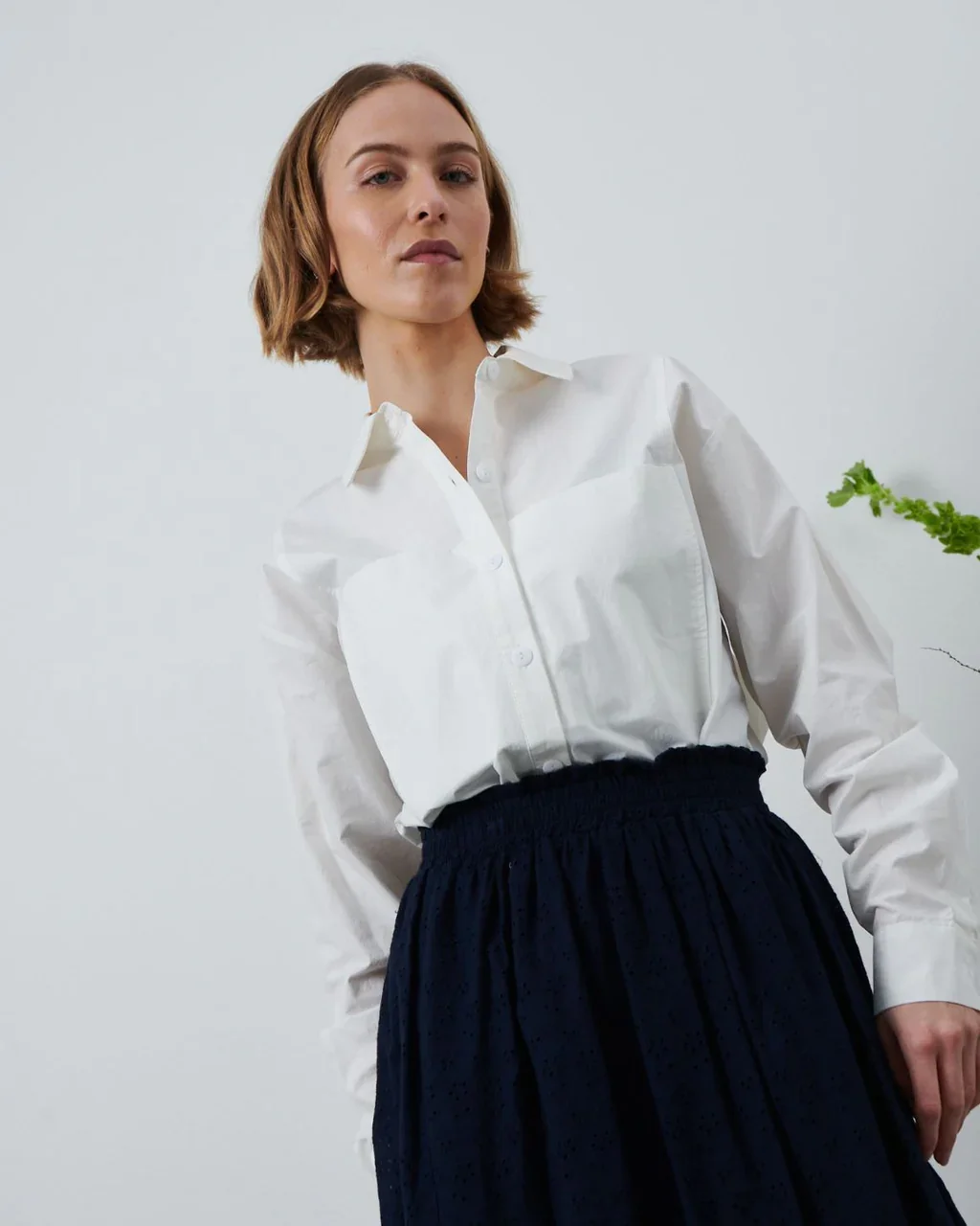 Skjorte Eline Off White
