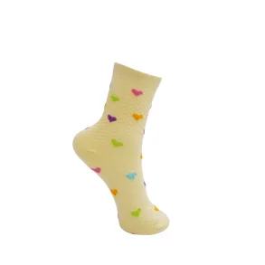 Strmper Finja Heart Yellow