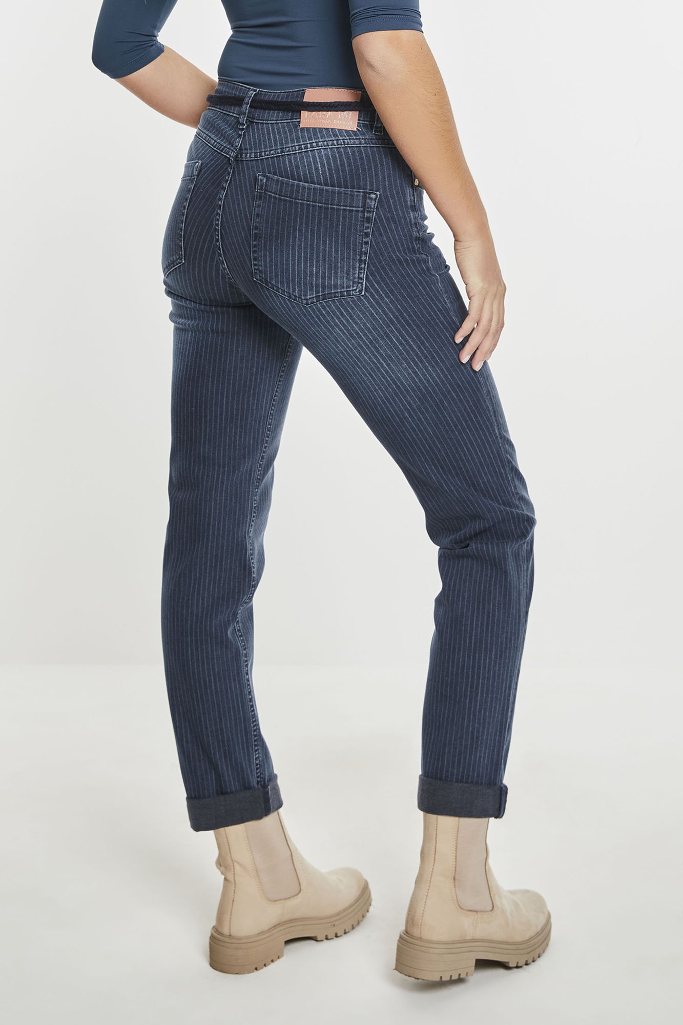 Bukser Bobby Denim Stribe L:30