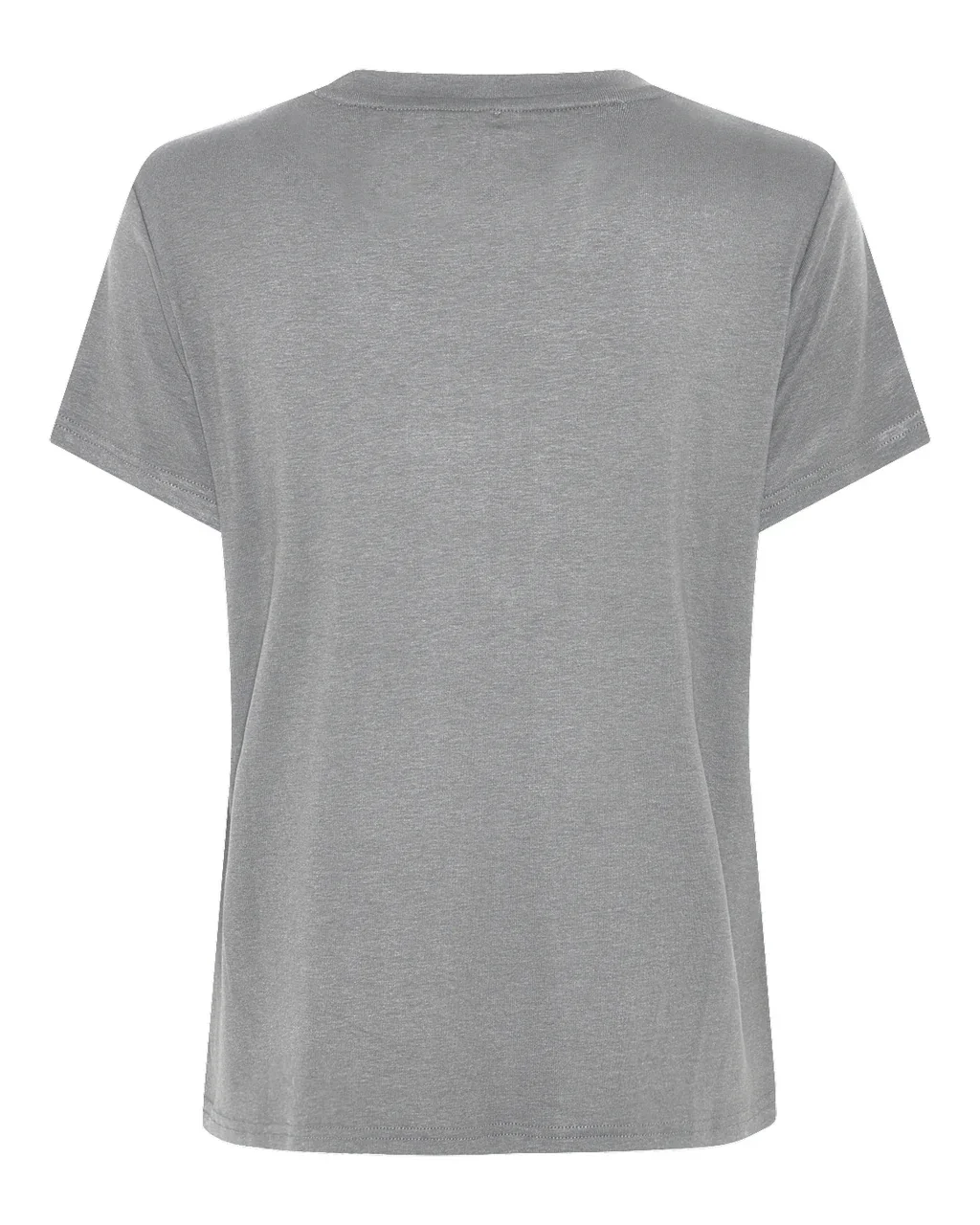 Bluse Line S/S Tshirt Light Grey Melange