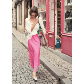 Nederdel Mellemlang Pink