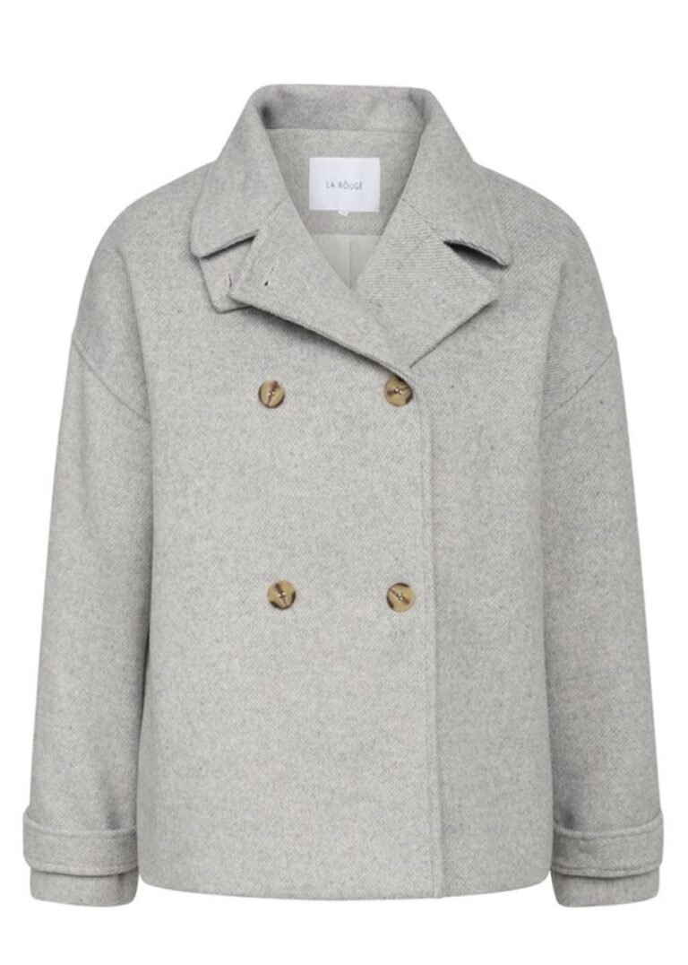 Jakke Katrine Light Grey Melange