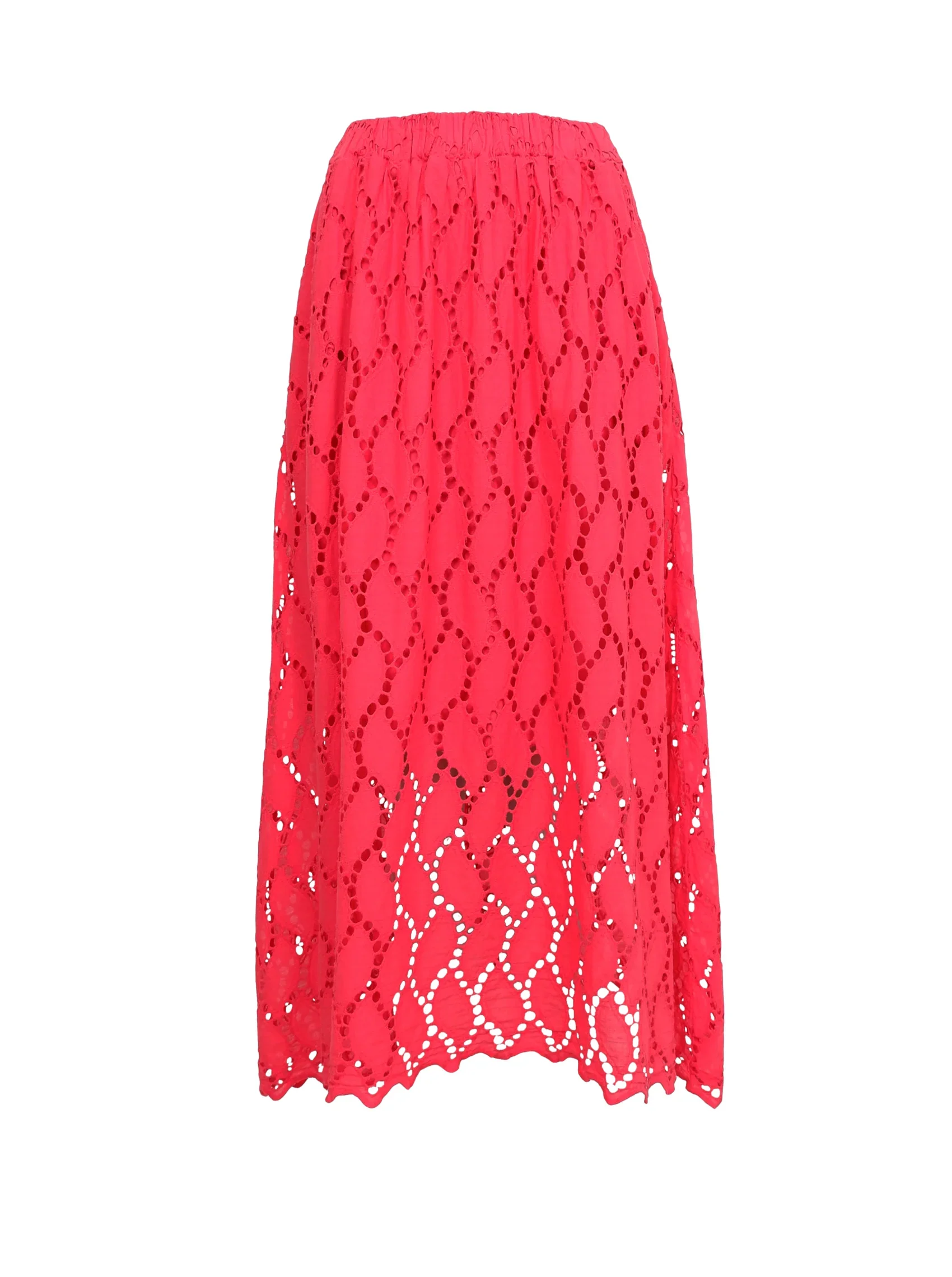 Nederdel Freya Cut Out Lace Skirt Rd
