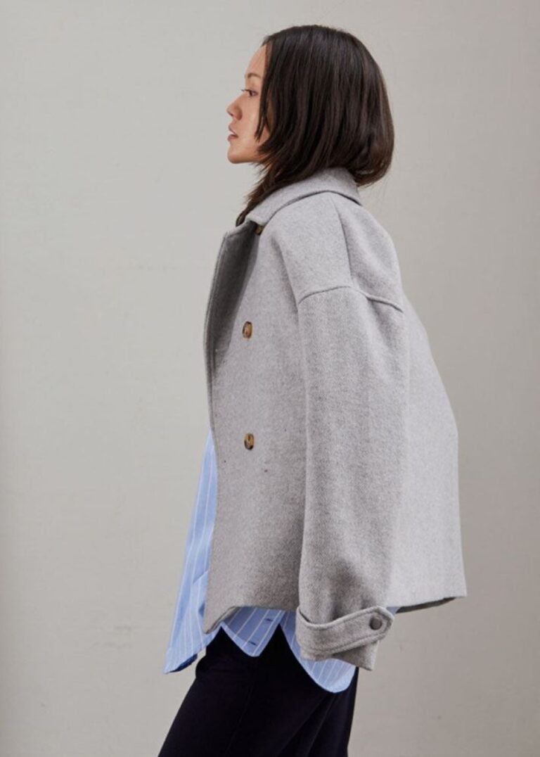 Jakke Katrine Light Grey Melange