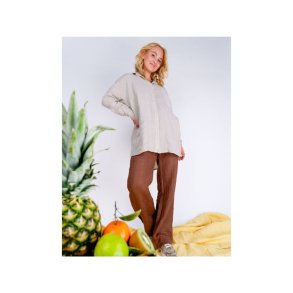 Skjorte Melina LS Beige