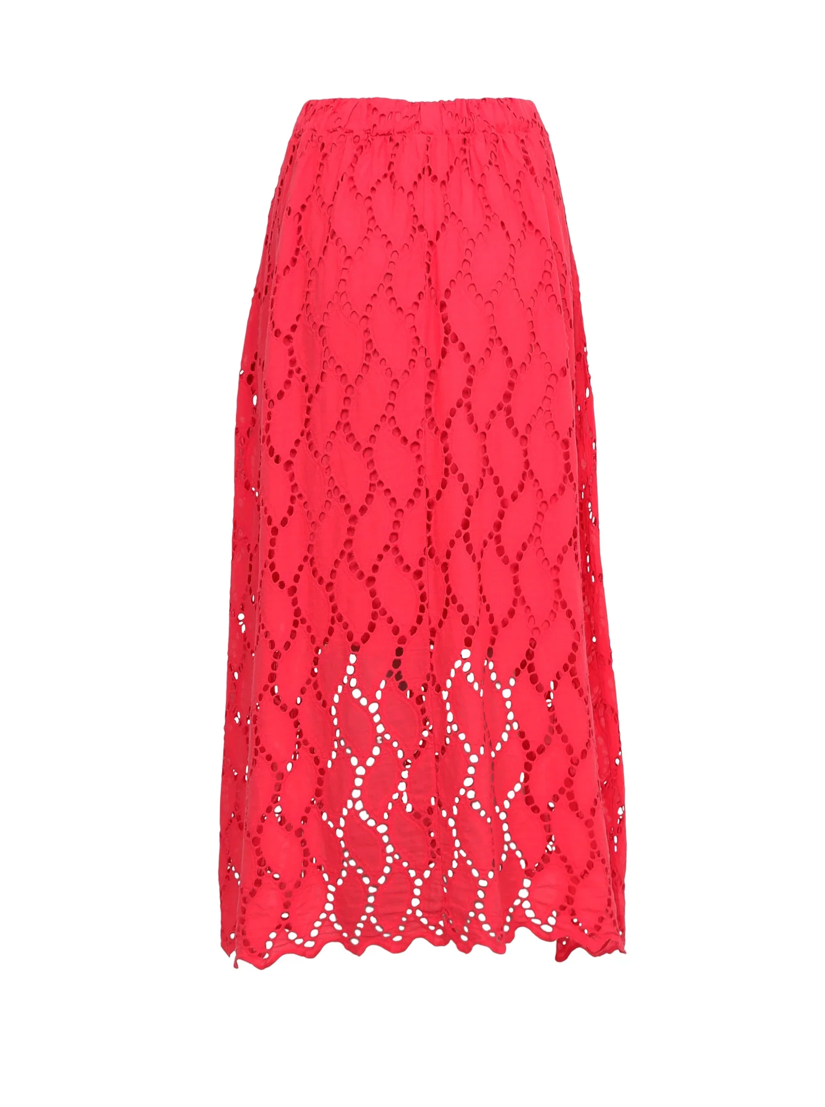 Nederdel Freya Cut Out Lace Skirt Rd