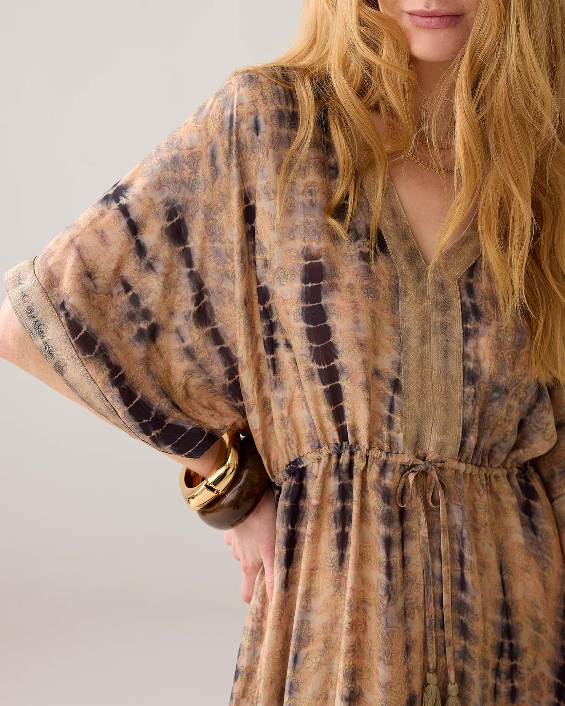 Kjole Maxi Kjole Tie/Dye