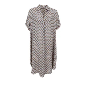 Kjole Luna SS Kaftan Tunic Savannah Sky