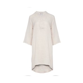 Skjorte Lang i Hr Beige