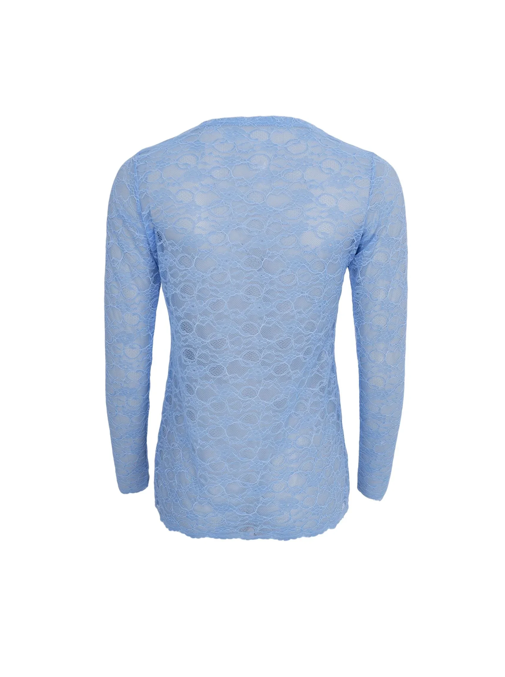 Bluse Eveline Lace Light Blue