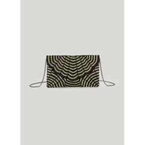 Taske clutch med perler