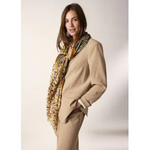 Trklde med blandet print Gul