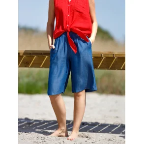 Shorts Pueblo Tencel Jeans Bl�