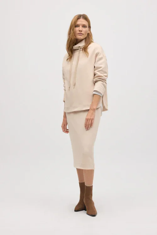 Nederdel i Sweat r�hvid