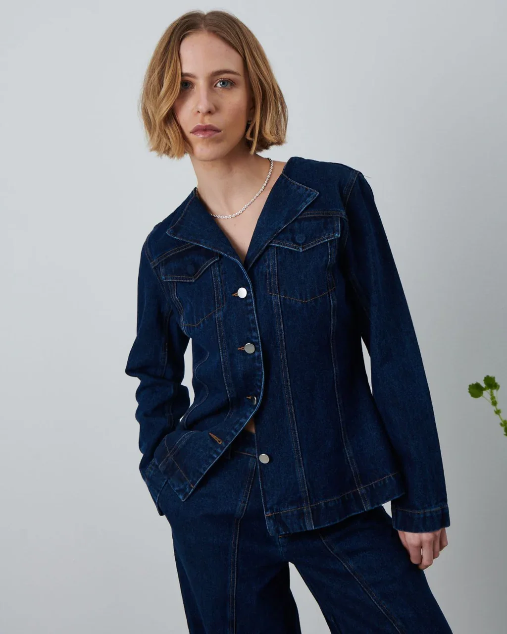 Jakke Clara Dark Denim