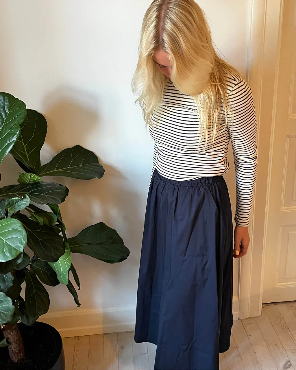Nederdel Vilma Navy