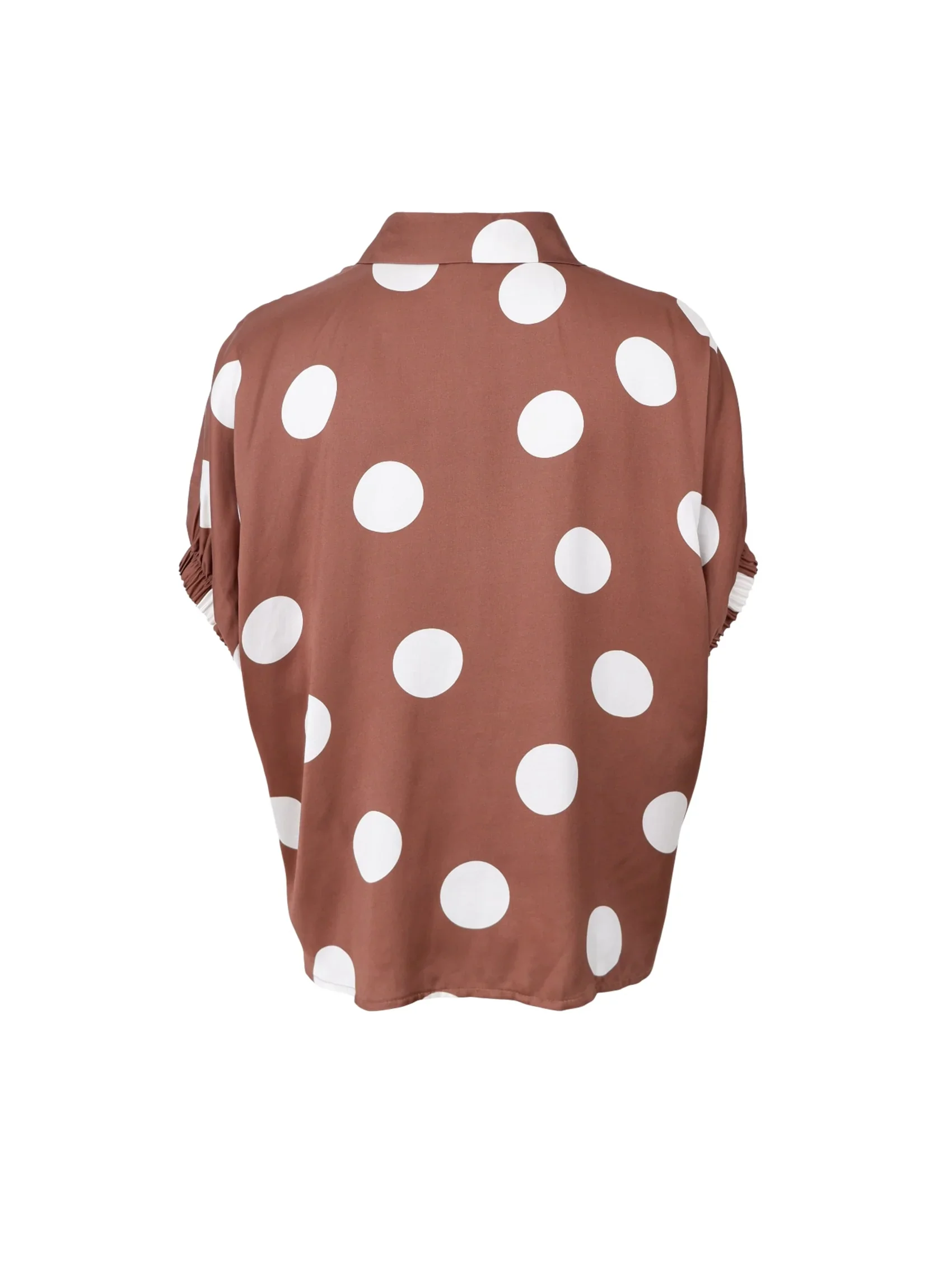 Bluse Mabel Mocca Dot