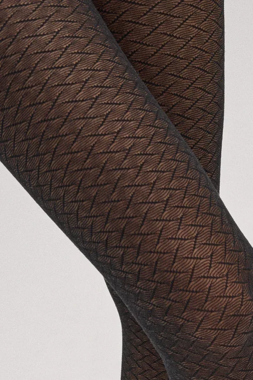 Strmpebukser 20 Denier Sildeben Sort