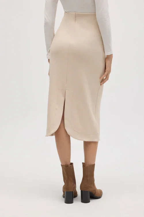 Nederdel i Sweat r�hvid