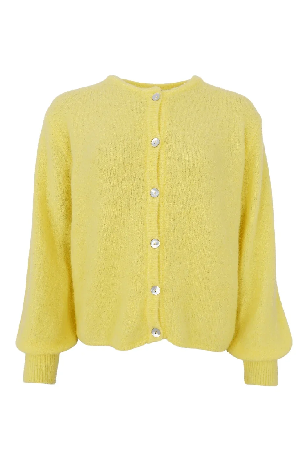 Cardigan - Bella Knit - lemon