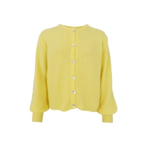 Cardigan - Bella Knit - lemon