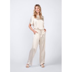 Bukser Satin Creme