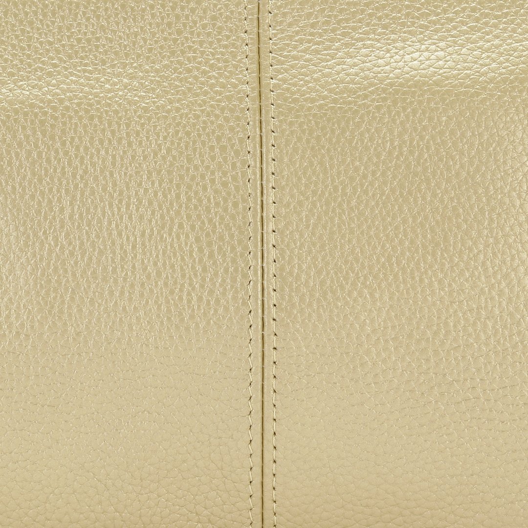 Taske Clutch Lder Gold