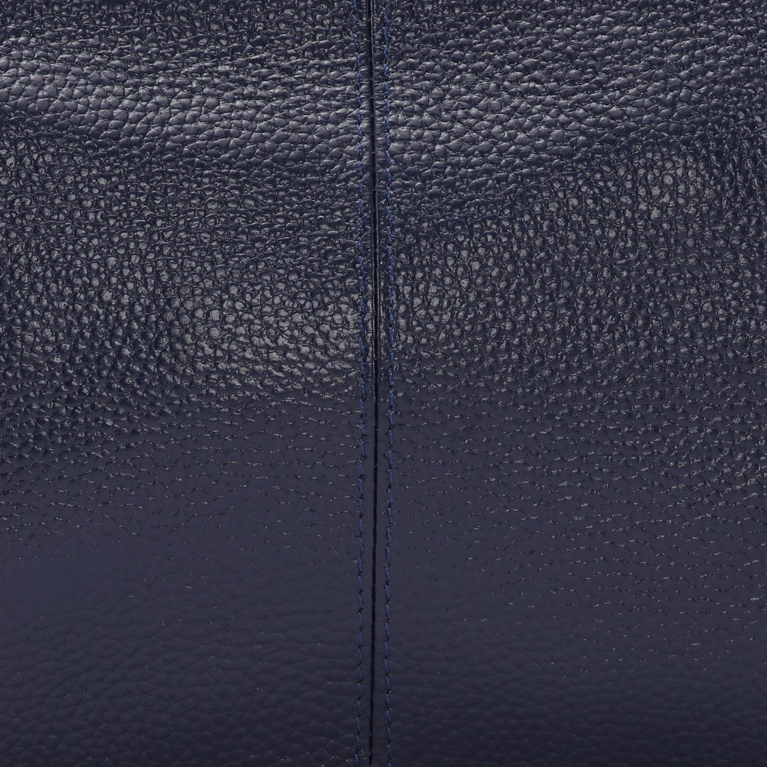 Taske Clutch Lder Midnight Blue