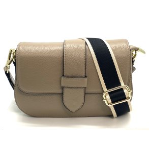 Taske Lder Beige