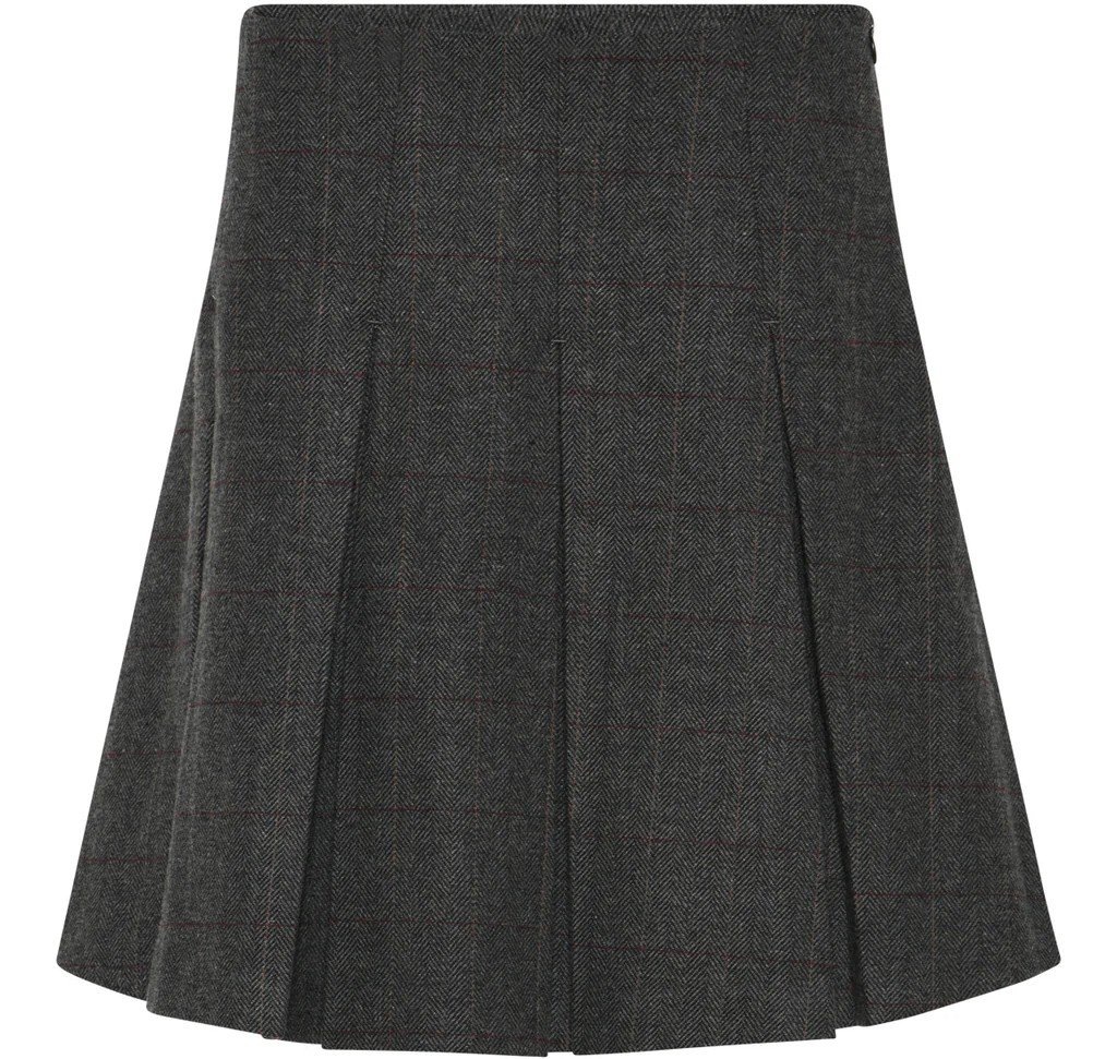nederdel - Checki skirt - Brun