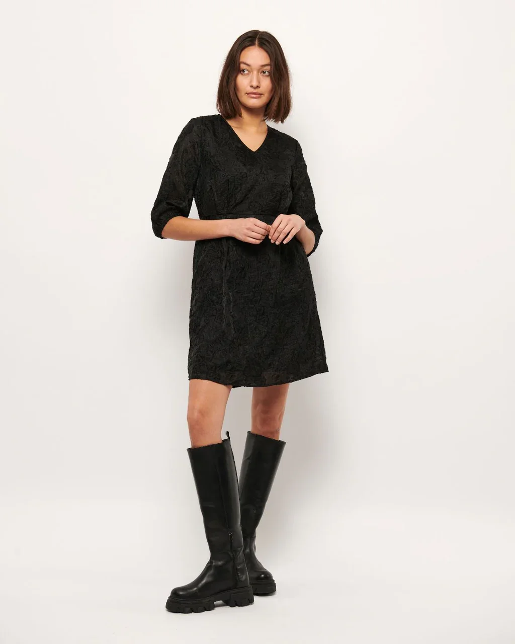 Kjole - Ditte Dress - sort