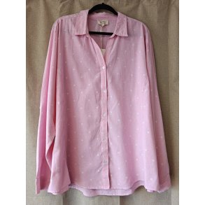 Skjorte Flower Oxford Bright Rose