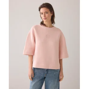 Bluse bld med trekvart rmer