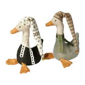 G�s Med T�rkl�de H11cm Sort/Gr�n