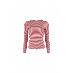 Bluse Polly Striped T-shirt Coral