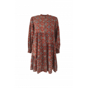 Kjole Stella Kort Boho Rokoko Blue