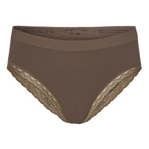 Trusser Brief Rib Lace Taube