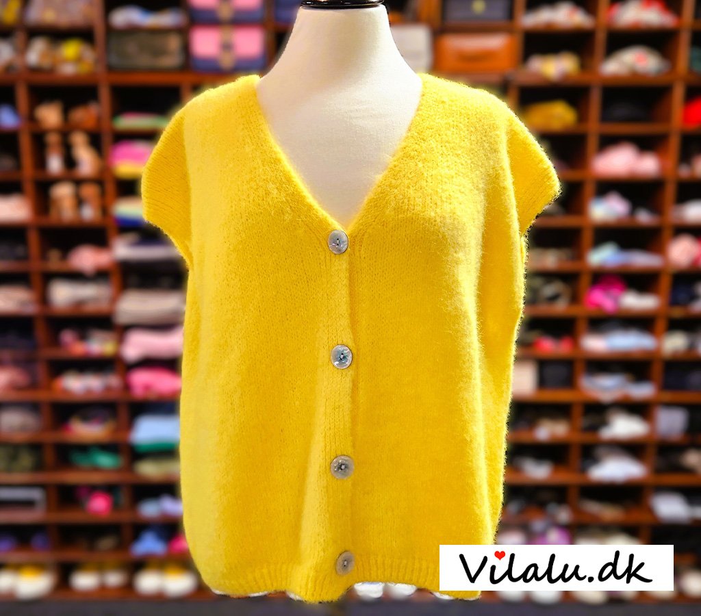 Vest - Strik - Flere farver