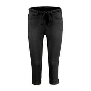 Bukser Grace Reform Denim Black high waist skinny capri jeans