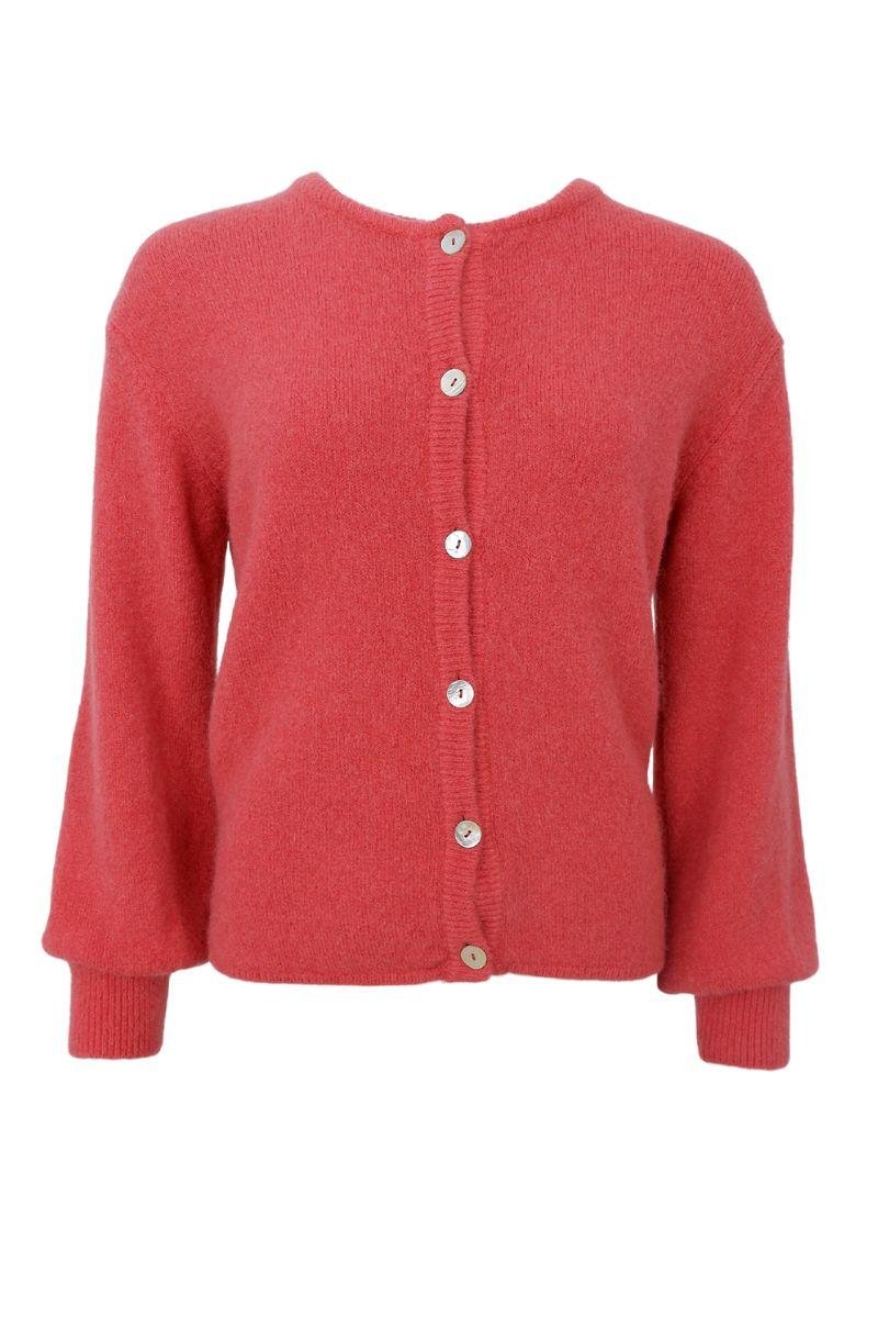 Cardigan - Bella Knit - berry