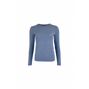 Bluse Faye Lurex med glimmer Blue