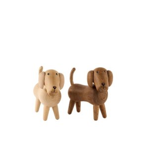 Hund Tr 11x15 cm Lys/Mrk