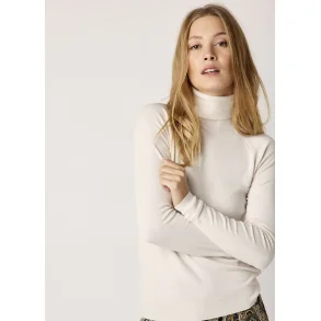 Bluse Turtle neck offwhite