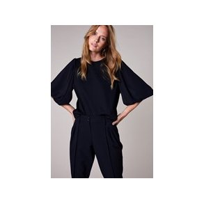 Bluse med ballon rmer