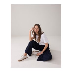 Trousers viscose blend stretch - Midnight Blue