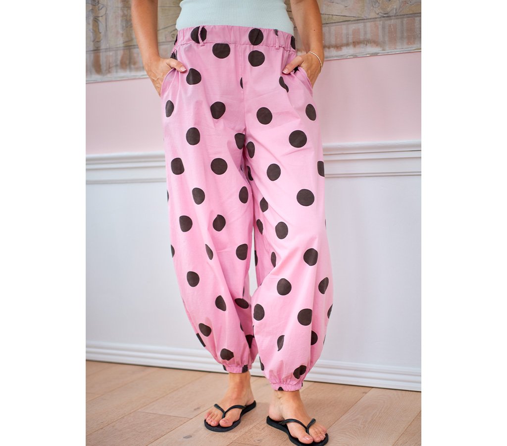 BCALLY balloon pant � Rose Dot
