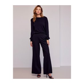 Boot Cut Punto Milano Bukser - sort